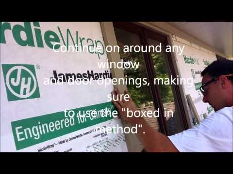 how to fasten hardie siding