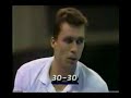 John McEnroe goes nuts to the chair umpire John McEnroe goes nuts to the chair umpire