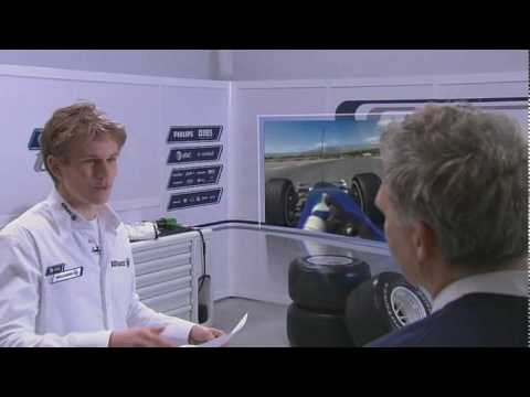 Hulkenberg en la previa al Gran Premio de Bahrein 2010