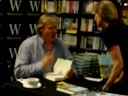 Martin Clunes signing books Bath