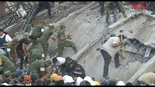 Continúan en aumento las cifras en la CDMX tras el sismo