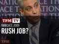 TPMtv: Sunday Show Roundup: Rush Job?