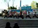 A public display of meditation
