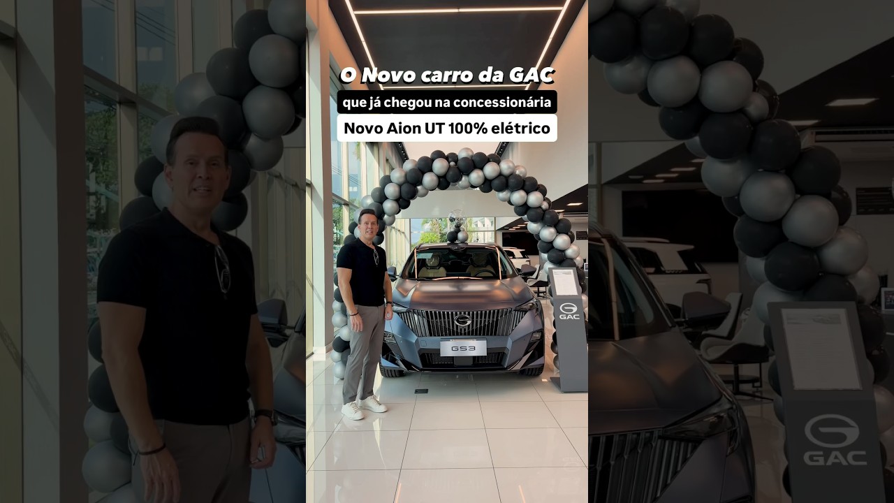 O Novo carro da GAC que já chegou na concessionária! Novo Aion UT 100% elétrico.