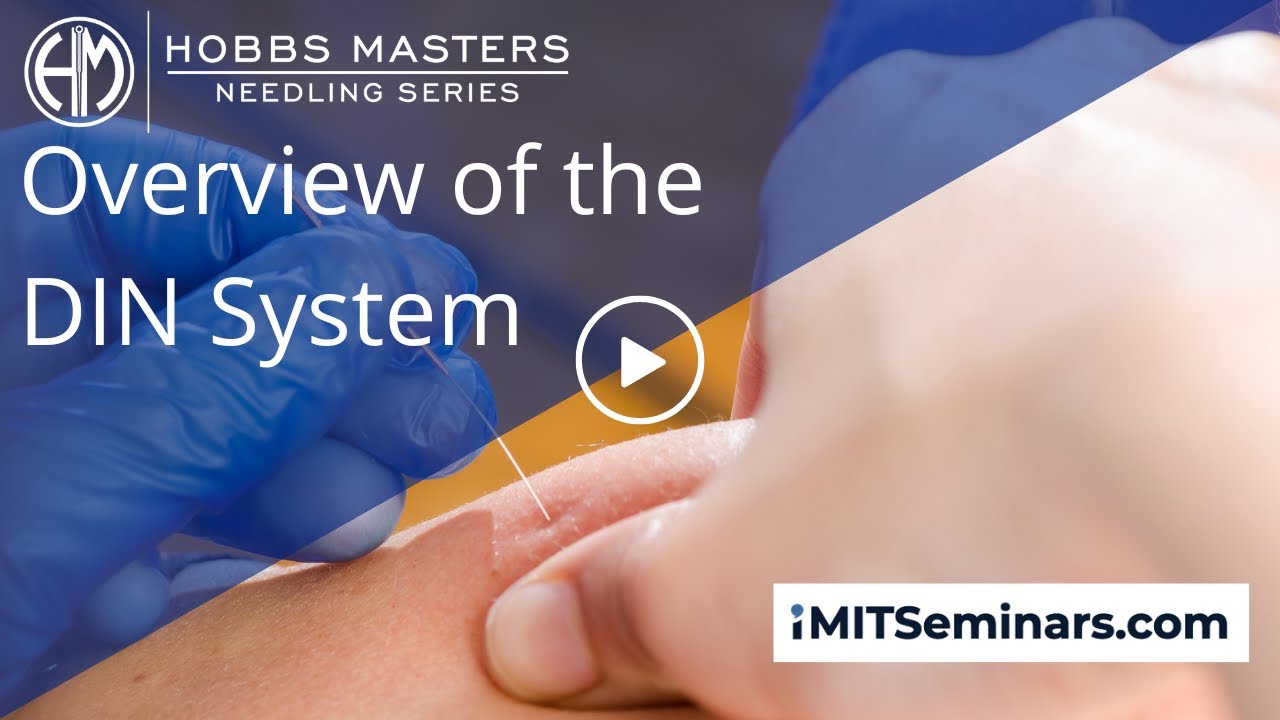 Overview of the Hobbs Masters Needling Series.