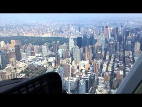 New York City - Get a real helicopter view of the NYC downtown area. Hear the real sound inside the helicopter. Statue of liberty - GROUND ZERO ( under construction ) - Gove...