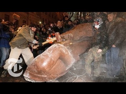 Ukraine - Subscribe on YouTube: http://bit.ly/U8Ys7n Protests in Ukraine's capital, which have grown steadily for weeks, reached new heights on Sunday when demonstrato...