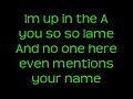 OBSESSED lyrics