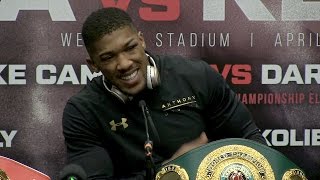 JOSHUA VS. KLITSCHKO - POST FIGHT PRESS CONFERENCE