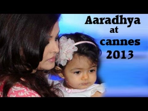 bollywoodbackstage - Aaradhya Bachchan's red carpet DEBUT with Aishwarya Rai at Cannes 2013- So we hear that the entire Bachchan clan including the latest addition to the family,...