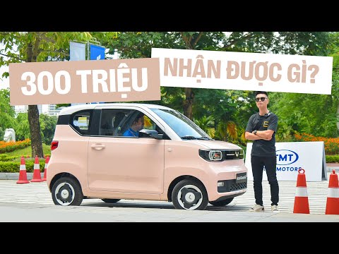 Khám phá Wuling HongGuang MiniEV lăn bánh 300 triệu: 4 chỗ thừa sức, nhiều cái lạ với người Việt