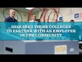 Keeping His Word: Community College Partnership Program