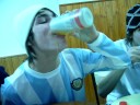 Joacko tomando jugo jaja Joacko tomando jugo jaja