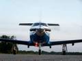 Pilatus PC-12 Startup up close at PGV