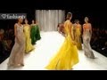 Carolina Herrera Runway Show, New York Fashion Week Spring 2012 NYFW ft Karlie Kloss | FashionTV FTV