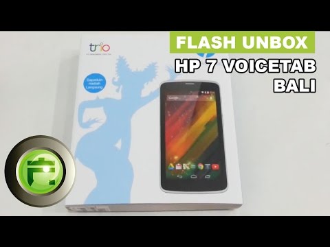 Unboxing and Hands On HP 7 VoiceTab Bali Indonesia by FlashGadgetStore