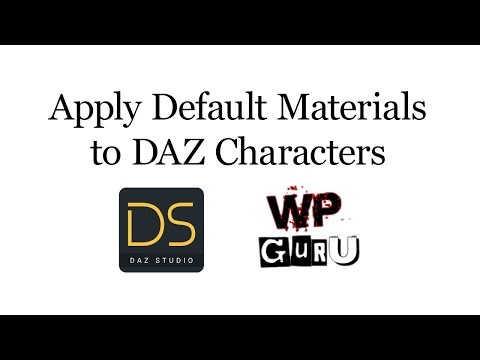 How to apply grey Default Materials to figures in DAZ Studio – JAY VERSLUIS
