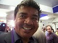 George Lopez in Big Bear with Oscar