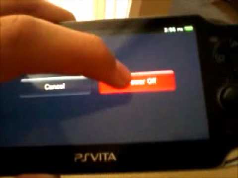 how to turn off ps vita