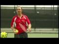 How to Play Tennis : How to Hit a Flat Serve in Tennis