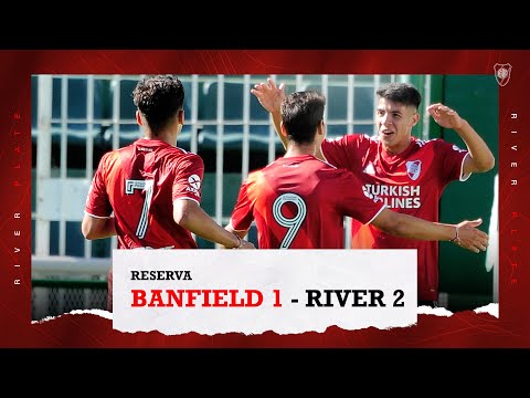 ¡Sobre la hora!  Los goles de la Reserva para ganarle a Banfield