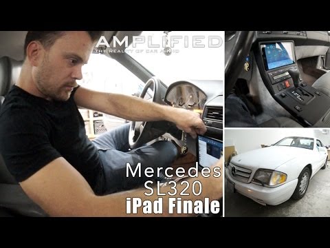 Mercedes iPad mini install gets Finished