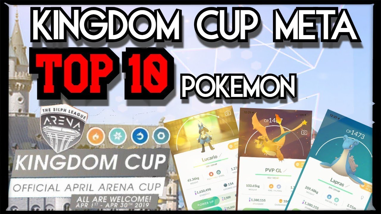 The Kingdom Cup META Kingdom Cup Pokemon Go PvP Pokebattler