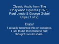 Classic Hollywood Squares (Paul Lynde & George Gobel) 1 of 2