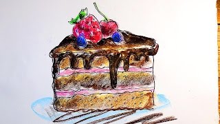 Рыба кит папа рисует как нарисовать торт Рыба кит папа рисует как нарисовать торт
