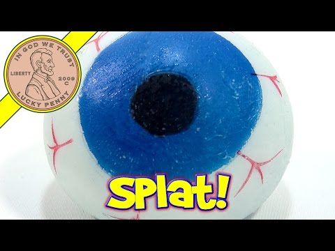 Splat Ball Novelty Toy - Pigs & Squishy Eye Ball!