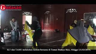 Penyambutan dan Latihan Bersama Teater Anak Melayu dari Malaysia bersama Sanggar Latah Tuah
