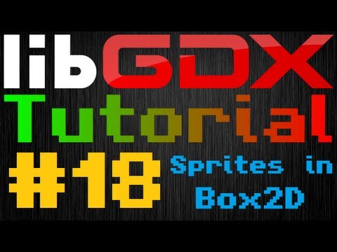 Java Game Development (LibGDX) | Episode 18 - drawing Sprites on Box2D