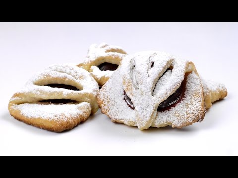 Сладкие пирожки на скорую руку. Нежное творожное тесто. #быстро_к_чаю