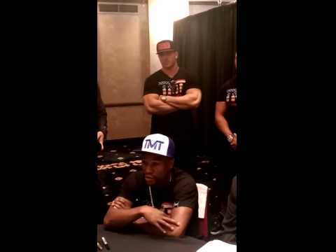 floyd mayweather talks keith thurman - he is still green