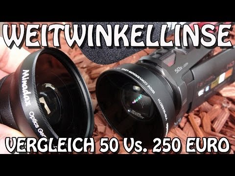 Weitwinkel Linse. - Link Panasonic Weitwinkellinse Amazon: http://amzn.to/1qFE3DG Link 0.5x Minadax Weitwinkel Vorsatz Amazon: http://amzn.to/1lEv560.
