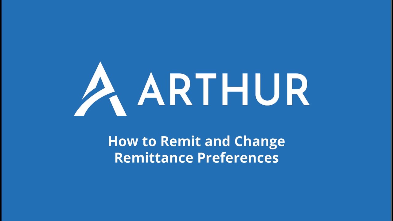 Watch How to change Remittance Preferences