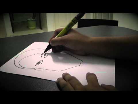 how to draw adolf hitler