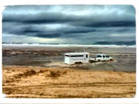 pismo - Went to Pismo for New Year's weekend, and ended up recording this video in the morning 1-2-11, at the creek crossing with my iPhone. A huge storm hit the nig...