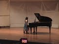 Bach French Suites VI BWV 817, Courante (Marn Lin, 13 y/o)