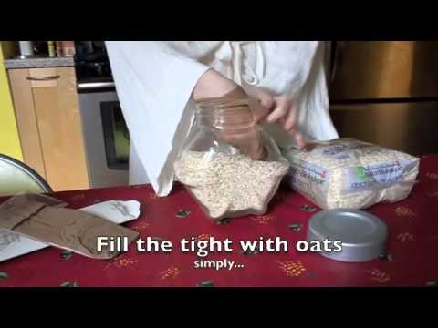 how to make oatmeal bath for eczema