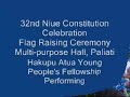 Niue 32nd Constitution Celebration