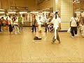 Drummer in NY subway Drummer in NY subway