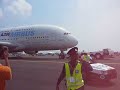 Sinapore Air Show...A380 Moving