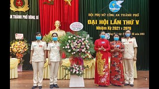 Đại hội Phụ nữ Công an thành phố Uông Bí lần thứ V nhiệm kỳ 2021-2026