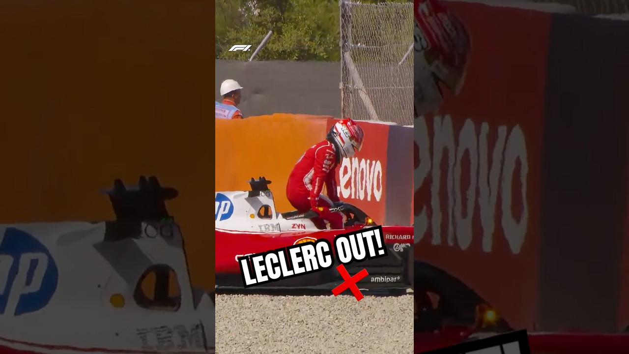 Leclerc OUT Of Qualifying! 🤯