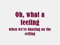 Dancing on the ceiling