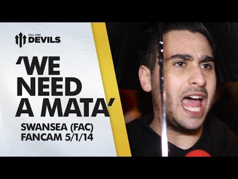 'We Need A Mata' | Manchester United 1-2 Swansea City - FA Cup | FANCAM