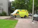 Hulpdiensten door Pijnacker...