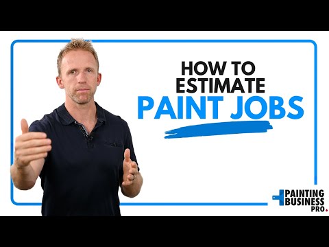 how to estimate paint