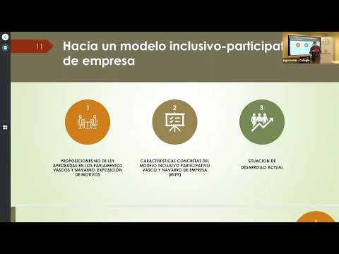 Presentación en el Colegio de Ingenieros de Donostia del Modelo Inclusivo Participativo de Empresa